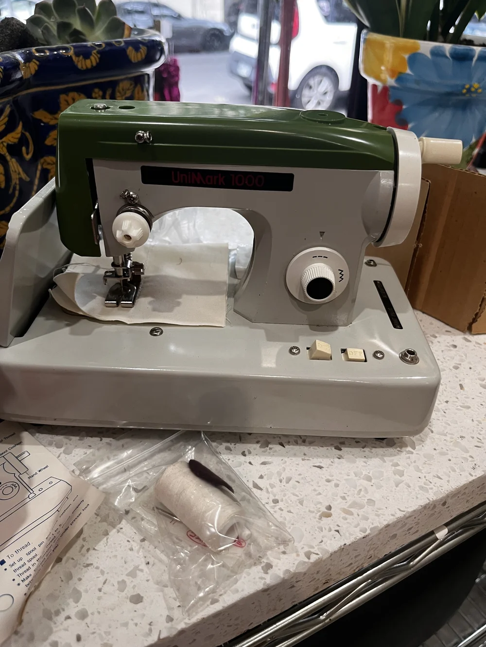 Vintage Mini Sewing Machine 